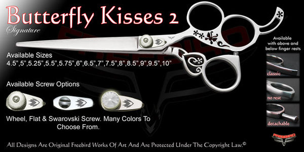 Butterfly Kisses 2 3 Hole Signature Grooming Shears