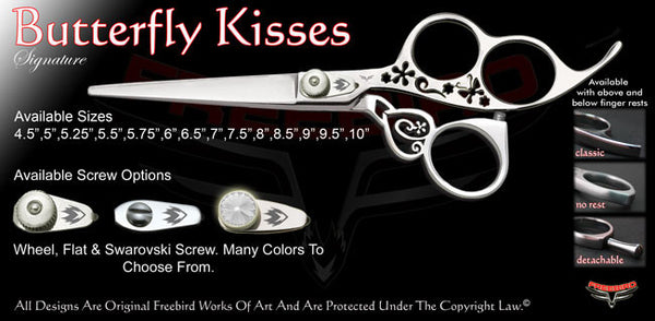 Butterfly Kisses 3 Hole Signature Hair Shears