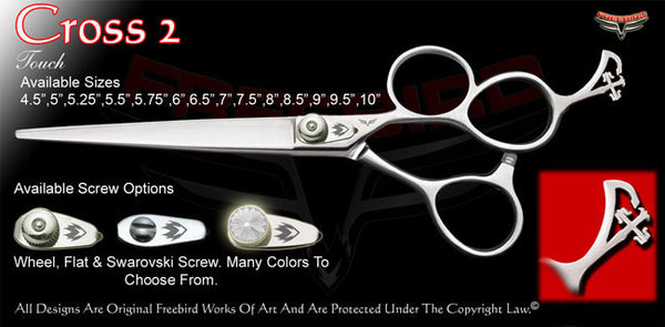 Cross 2 3 Hole Touch Grooming Shears