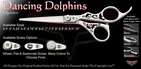 Dancing Dolphins Signature Hair Shears