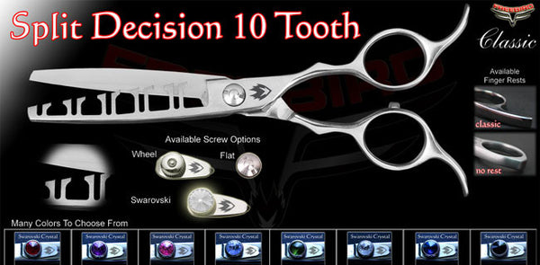 10 Tooth Spit Decision Texturizing Shears