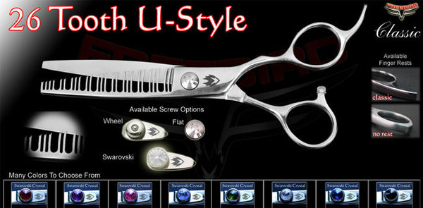 26 Tooth Tooth U Style Texturizing Shears