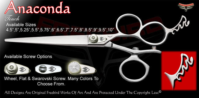 Anaconda 3 Hole V Swivel Touch Grooming Shears