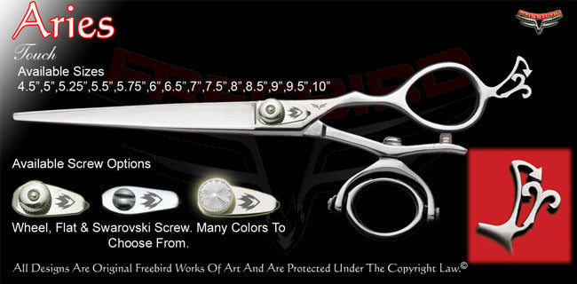 Aries Double V Swivel Touch Grooming Shears