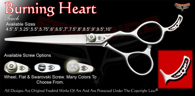 Burning Heart Touch Grooming Shears