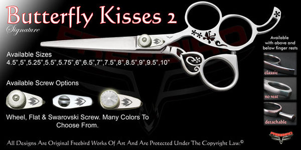 Butterfly Kisses 2 3 Hole Signature Hair Shears
