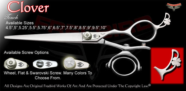 Clover Double V Swivel Touch Grooming Shears
