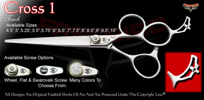 Cross 1 3 Hole Touch Grooming Shears