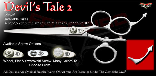 Devil's Tale 2 3 Hole V Swivel Touch Grooming Shears