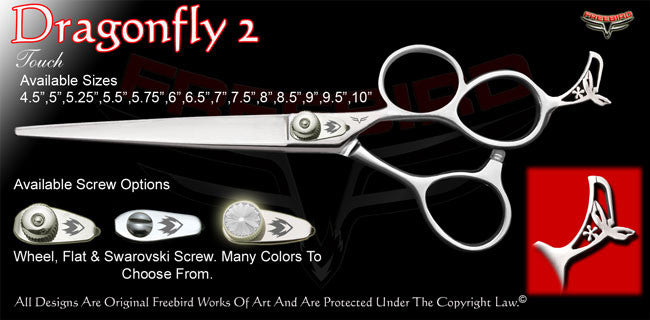 Dragonfly 2 3 Hole Touch Grooming Shears