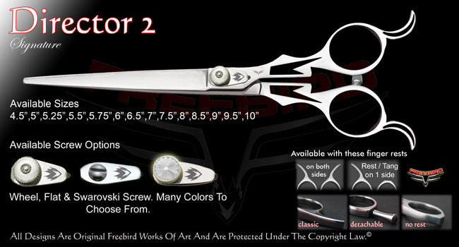 Director 2 Straight Signature Grooming Shears