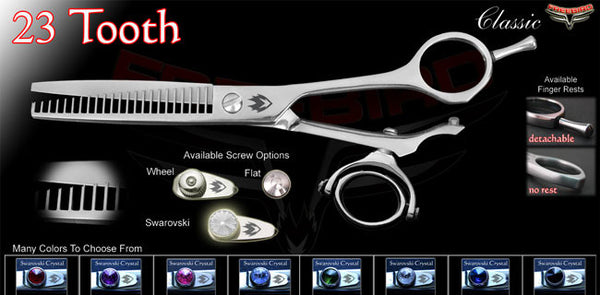 Double Swivel 23 Tooth Thinning Shears