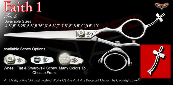 Faith 1 Double V Swivel Touch Grooming Shears