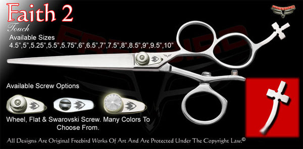 Faith 2 3 Hole V Swivel Touch Grooming Shears