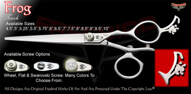 Frog V Swivel Touch Grooming Shears