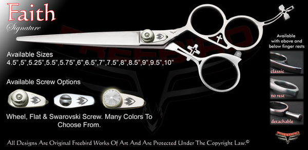 Faith 3 Hole Signature Grooming Shears