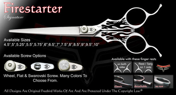 Firestarter Straight Signature Grooming Shears