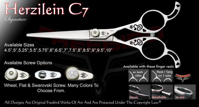 Herzilein C7 Straight Signature Hair Shears
