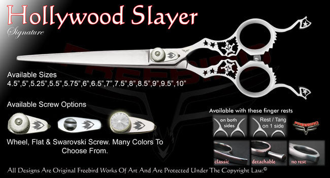 Hollywood Slayer Straight Signature Grooming Shears