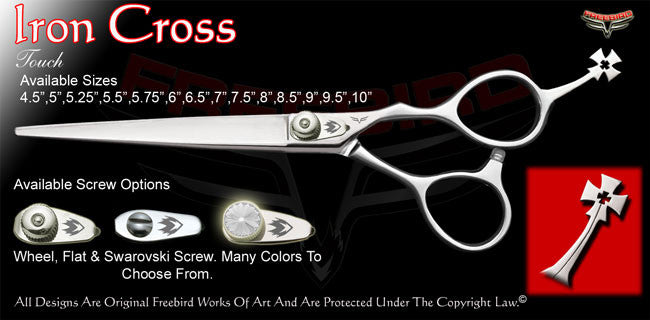 Iron Cross Touch Grooming Shears