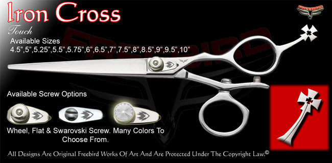 Iron Cross V Swivel Touch Grooming Shears