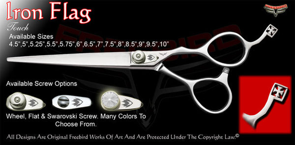 Iron Flag Touch Grooming Shears