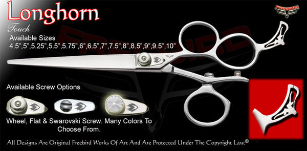 Longhorn 3 Hole V Swivel Touch Grooming Shears