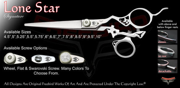 Lone Star Swivel Thumb Signature Hair Shears