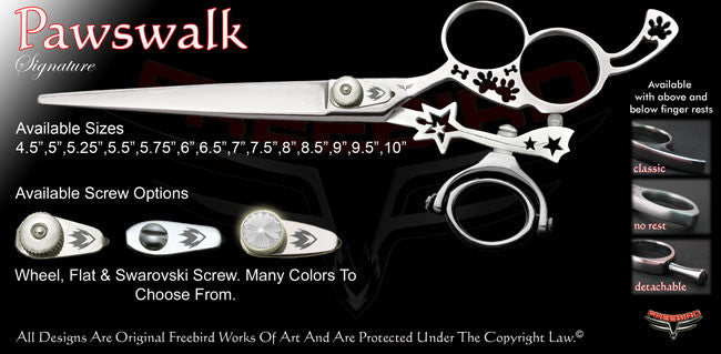 Pawswalk 3 Hole Double Swivel Thumb Signature Grooming Shears