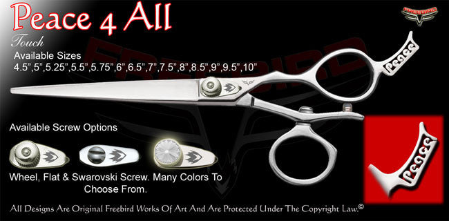 Peace 4 All V Swivel Touch Grooming Shears