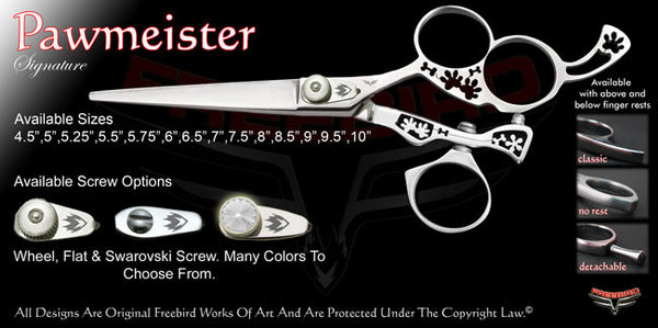 Pawmeister 3 Hole Swivel Thumb Signature Hair Shears