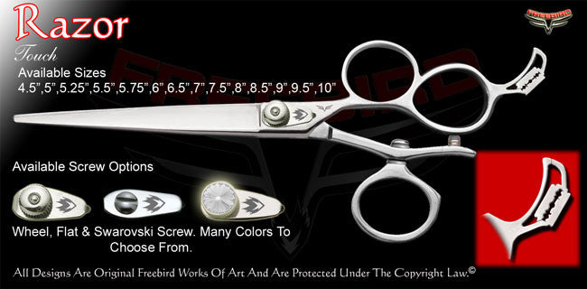 Razor 3 Hole V Swivel Touch Grooming Shears