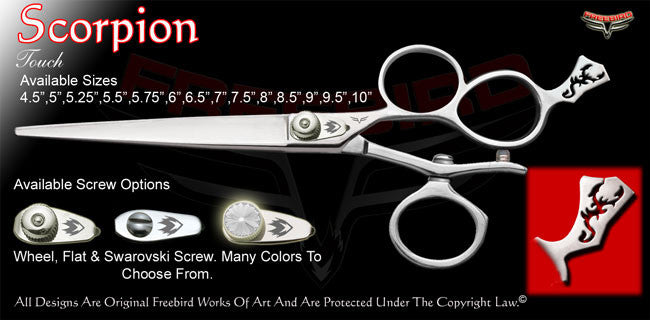 Scorpion 3 Hole V Swivel Touch Grooming Shears