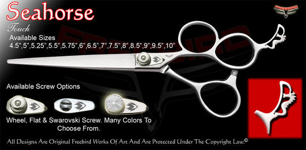 Seahorse 3 Hole Touch Grooming Shears