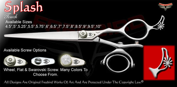 Splash Double V Swivel Touch Grooming Shears