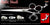 Split Skull 3 Hole Double V Swivel Touch Grooming Shears