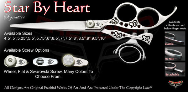 Star By Heart 3 Hole Double Swivel Thumb Signature Grooming Shears