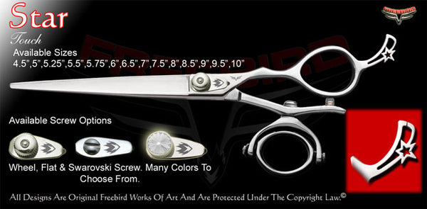 Star Double V Swivel Touch Grooming Shears