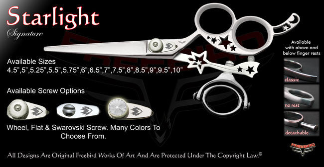 Starlight 3 Hole Double Swivel Thumb Signature Hair Shears