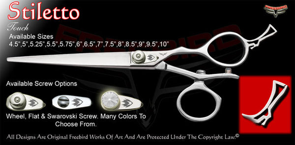 Stiletto V Swivel Touch Grooming Shears