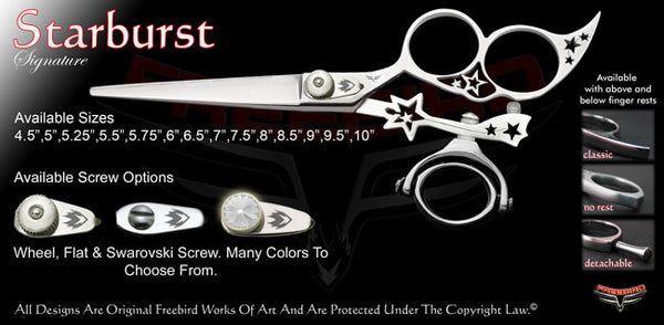 Straburst 3 Hole Double Swivel Thumb Signature Hair Shears