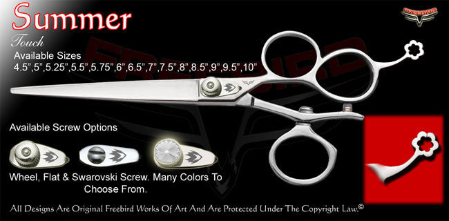 Summer 3 Hole V Swivel Touch Grooming Shears