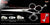 Sun 3 Hole Double V Swivel Touch Grooming Shears