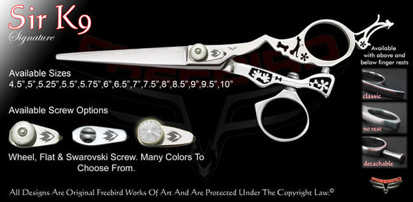 Sir K9 Swivel Thumb Signature Hair Shears