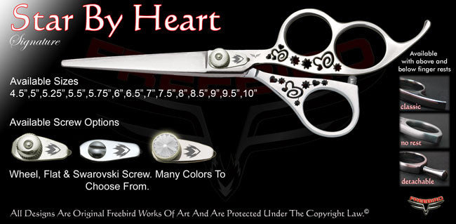 Star By Heart 3 Hole Signature Hair Shears