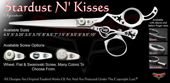 Stardust N Kisses Swivel Thumb Signature Grooming Shears