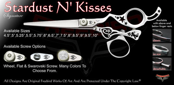 Stardust N Kisses Swivel Thumb Signature Hair Shears