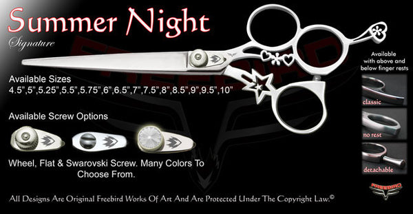 Summer Night 3 Hole Signature Grooming Shears