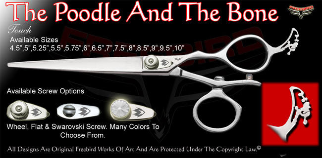 The Poodle And The Bone V Swivel Touch Grooming Shears