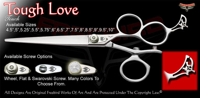 Tough Love 3 Hole V Swivel Touch Grooming Shears
